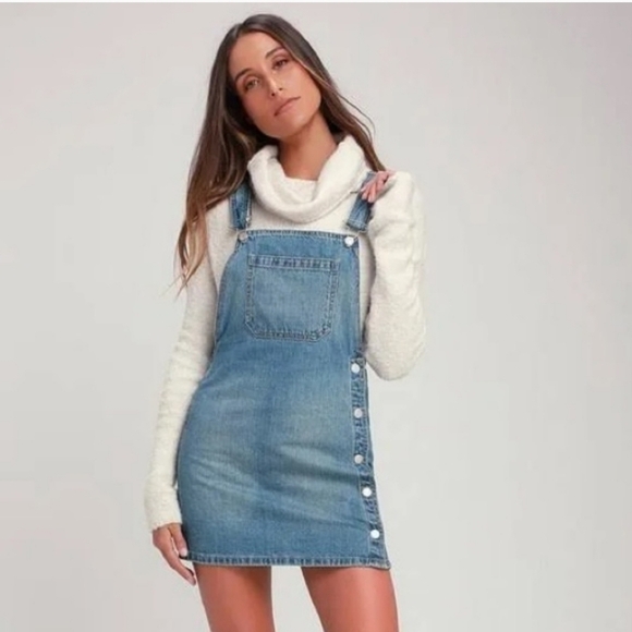 Free People Louis Denim Skirtall size 2 - Picture 1 of 10